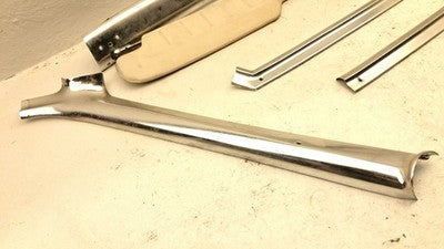1964 Thunderbird Interior Trim Chrome Windshield Trim Door Trim Left And Right