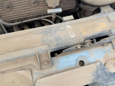 1986-1989 Olds 88 Top Plastic Cover Above Radiator Support Sight Shield Oem
