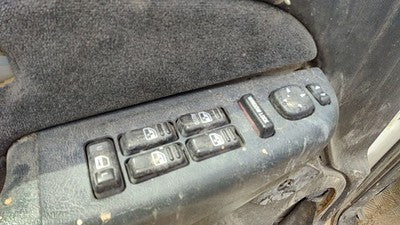 01-02 Silverado 2500 Hd Driver Left Front Power Window Master Control Switch