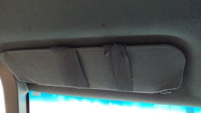 1993 Gmc Safari Driver Left Sun Visor Oem Blue