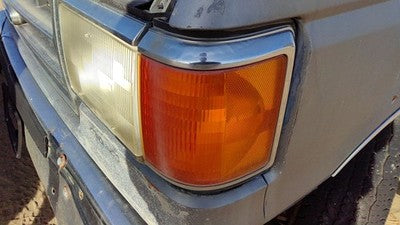 1987-1991 F250 Pickup Complete Driver Left Headlight Turn Signal Chrome Trim Oem