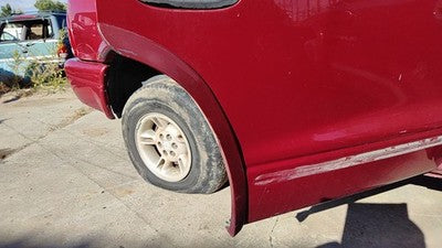 98-03 Dodge Durango Passenger Right Rear Moulding From Door Back Trim Strip Red