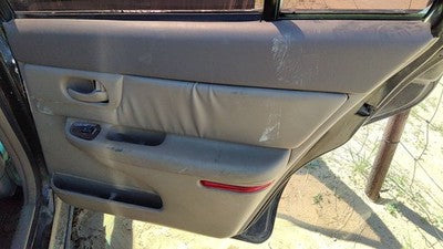 01-04 Regal Passenger Right Rear Door Trim Panel With Switches Back Tan 525