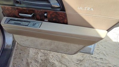 1992 Buick Park Ave Ultra Passenger Right Rear Door Trim Panel With Switches Tan