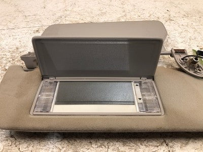 1994 Chrysler LHS Passenger Right Sun Visor Complete Assembly Set Gray 2 piece