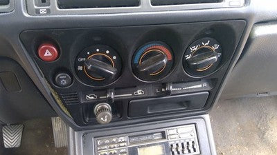 89-93 Galant Vr-4 Trim Bezel Around Heater Controls With Ash Tray Black