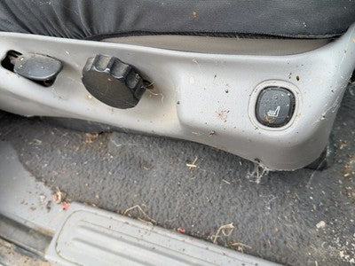 01 Expedition Passenger Right Side Power Seat Switch With Trim Panel Oem Gray 12