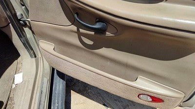98 99 Navigator Passenger Right Front Inside Door Trim Panel Wth Switches Tan Kx