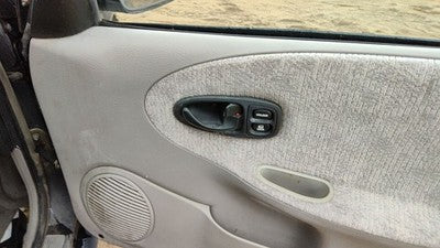 1999 Saturn Sl2 Passenger Right Front Door Trim Panel With Switches Gray