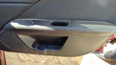 10-12 Ford Fusion Passenger Right Front Door Trim Panel With Switches Black Dw