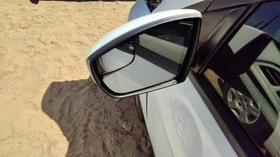2018 Ford Focus Driver Left Power Side Mirror Door Mounted Oem White Yz