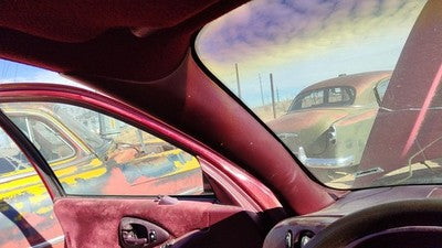 1995 Chevy Lumina Driver Left A Pillar Trim Windshield Post Panel Oem Red