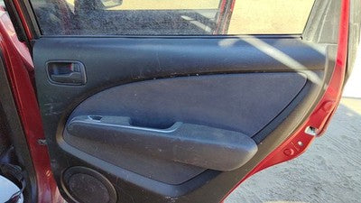 2004 Outlander Passenger Right Rear Door Trim Panel With Switches Back Black