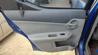 2008 Dodge Avenger Driver Left Rear Door Trim Panel With Switches Back Gray Db