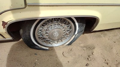 1980 Cadillac Deville Driver Left Rear Wheel Flare Moulding Oem Chrome Trim