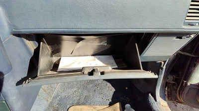 1986 Toyota Camry Glove Box Assembly Complete Door With Latch Oem Blue