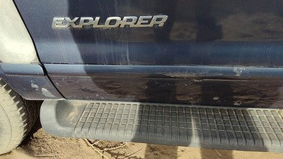2002-2010 Ford Explorer Driver Left Front Moulding From Door Trim Strip Blue Ld