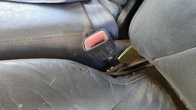 1998 Ram 1500 Passenger Right Front Seat Belt Buckle Receiver Oem Gray