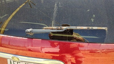 01-07 Town Country Back Glass Wiper Arm Oem Rear Window Blade Liftgate Hatch