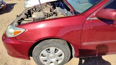 2002-2006 Toyota Camry Driver Left Front Fender Oem Salsa Red 3Q3 53802Aa020