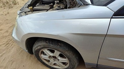 2007-2008 Chrysler Pacifica Driver Left Front Fender Oem Silver Ps2 68003529Aa