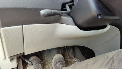 04-08 Pacifica Lower Dash Under Column Knee Bolster Trim Panel Oem Gray Da