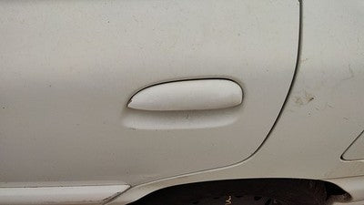 2000-2002 Kia Rio Driver Left Rear Outside Door Handle Oem Back White