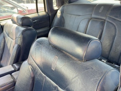 1994 Lincoln Town Car Pair Of Front Headrests Oem Left Right Set Seat Blue Dp