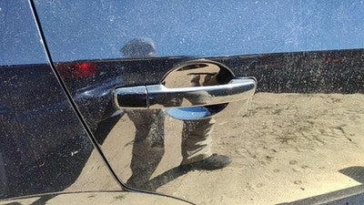 07-12 Nissan Sentra Passenger Right Rear Outside Door Handle Oem Back Black Kh3
