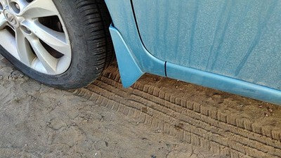 2012-2019 Nissan Versa Note Driver Left Moulding From Fender Trim Strip Blue Rbe