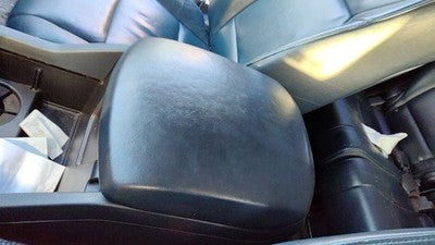 09-11 Honda Pilot Center Console Lid Only Arm Rest Fold Down Gray/Blue Gr 83441