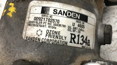 1994-1995 Dodge Dakota Ac Compressor Air Conditioner Pump Assembly Oem 5.2L