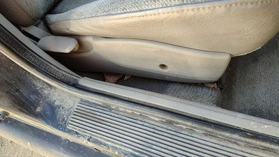 1997 Saturn Sl1 Passenger Right Side Seat Trim Panel Oem Gray