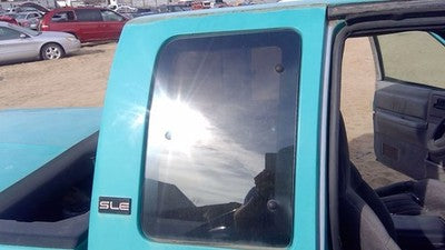 1983-1993 S10 Pickup Passenger Right Rear Quarter Glass Back Side Window Oem