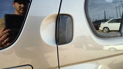 2000-2004 Nissan Xterra Passenger Right Rear Outside Door Handle Oem Back