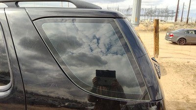 1998-2005 Mercedes Ml320 Driver Left Rear Quarter Glass Back Side Window Oem