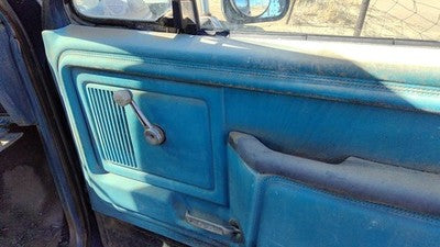 1982 Ford F150 Passenger Right Front Door Trim Panel Manual Windows Oem Blue