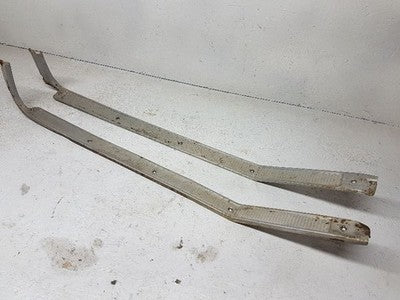 1972 Ford Pickup F250 Floor Sill Trim Pair Set Step Molding Tread Door Opening