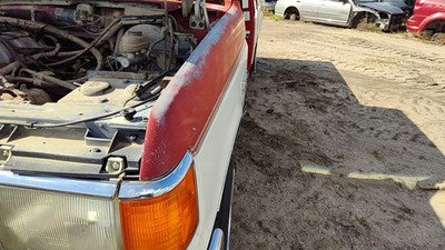 1987-1991 Ford F150 Driver Left Front Fender Oem Red White