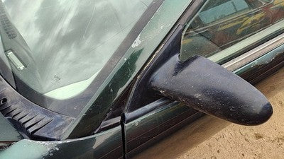 Saturn Sl1 Driver Left Rear Moulding On A Pillar Oem Green