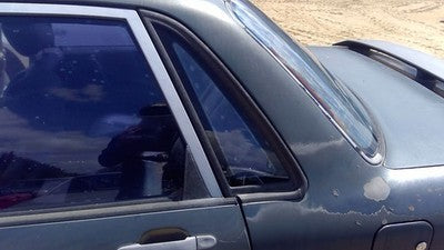1989-1993 Mitsubishi Galant Vr-4 Driver Left Rear Quarter Glass Back Side Window