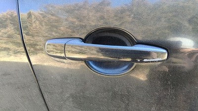 06-12 Fusion Passenger Right Front Outside Door Handle Uh Tuxedo Black Metallic