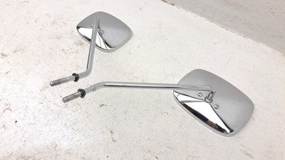 2000 Harley Davidson Set Of Chrome Mirrors Pair Oem 5X3.5 Inch