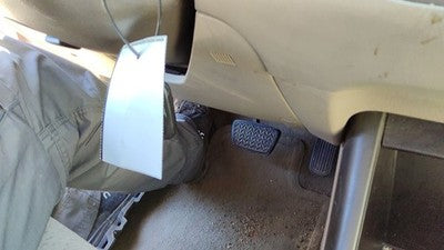 02-06 Toyota Camry Lower Dash Under Column Knee Bolster Trim Panel Oem Taupe 43