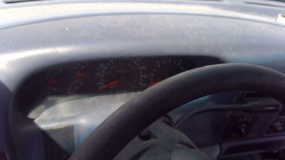 1999 Ford F250 Super Duty Trim Bezel Around Spedometer Dash Surround Panel Blue