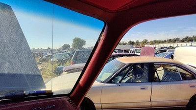 1989 Ford F150 Passenger Right A Pillar Trim Windshield Post Panel Oem Red