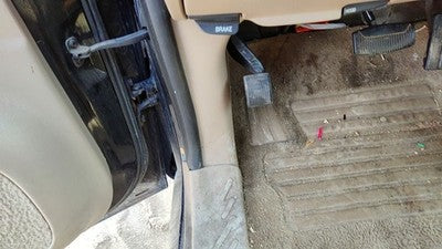 1997 Ford F150 Driver Left Lower Kick Trim Panel Oem Tan Mx