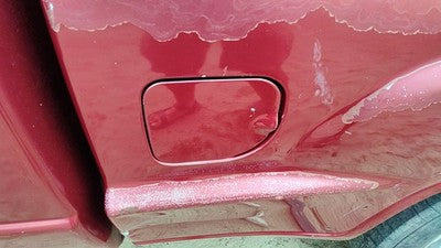 1998-2001 Mazda B2500 Fuel Tank Door With Hinge Gas Lid Oem Filler Red Fl