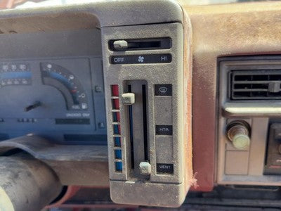 88-93 S10 Pickup Temperature Control Module In Dash Heater Ac Head Unit Oem