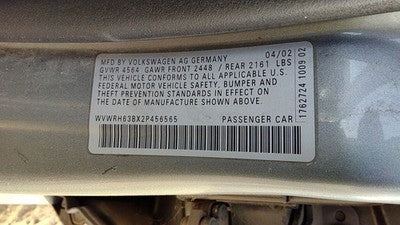 2001-2005 Vw Passat Windshield Wiper Transmission Linkage Oem 3B1955603c
